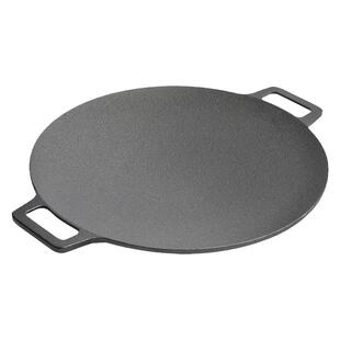 铸铁户外烤盘韩式烤肉盘卡式炉烧烤盘铁板烤肉锅家用无涂层煎盘