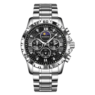 瑞士正品手表男款机械进口全自动防水夜光男士高端品牌轻薄石英表