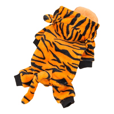 老虎狗狗衣服秋冬款保暖变身装