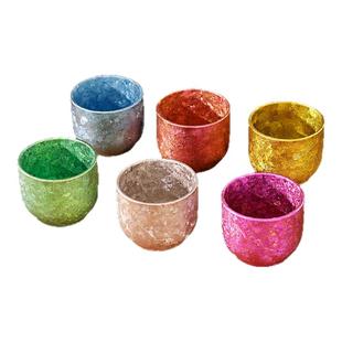 纯钛金盅盏茶杯大冰花礼品旅行茶具便携家用品茗杯男女士泡茶专用