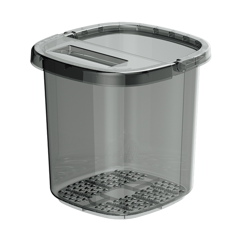 日本泡脚桶家用高深桶洗脚盆过膝小腿保温塑料按摩加高养生足浴桶