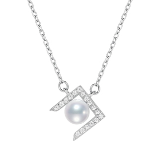 喜珠阁【Inner内心】棱镜怀珠吊坠珍珠项链小众高级生日礼饰品