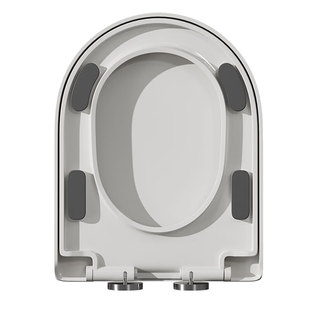 马桶盖家用通用加厚缓降抗断马桶盖板坐便盖老式OVU型坐便器配件