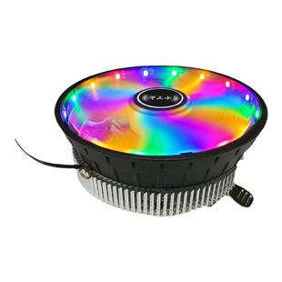 零下30度台式机电脑cpu散热器鸟巢静音amd风扇intel平台通用炫彩