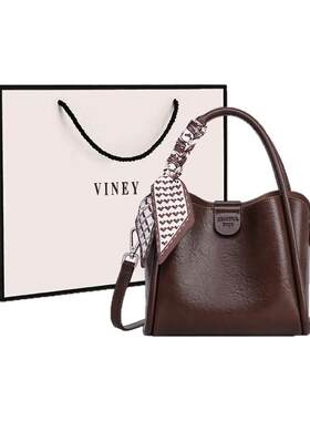 Viney水桶包包高级感手提斜挎包