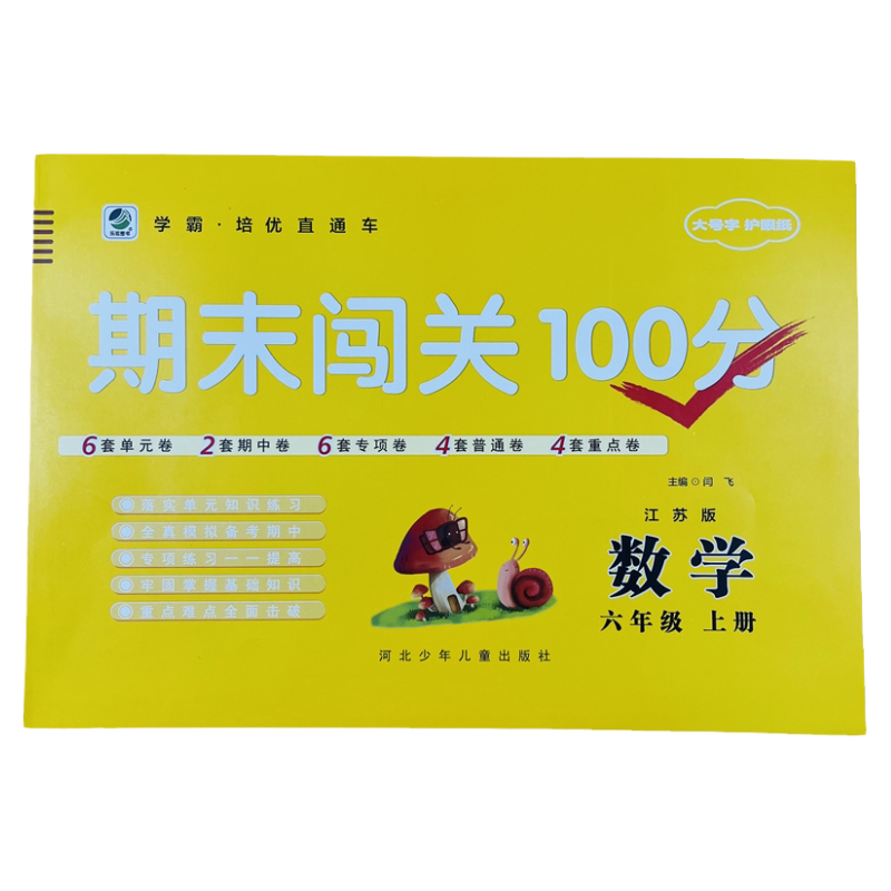 六年级上苏教版数学同步试卷95页