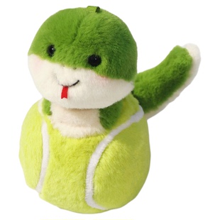 W-ACE网球蛇宝挂件|玩偶挂件可爱毛绒玩具包包摆件创意礼物公仔