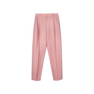 LESS春秋绵羊毛裤子女休闲简约直筒西装长裤2N8E11640