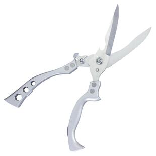 铝合金强力鸡骨剪家用厨房剪鸡骨剪鱼鳍肚带锁扣实用多用途剪刀