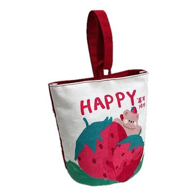 手提水桶包帆布袋开学季伴手礼包