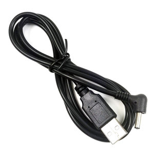 USB公头转DC弯头电源线 5.5 4.0 3.5 2.5mm圆口直流供电线充电线