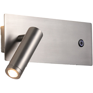 意式极简卧室床头壁灯简约轻奢高级感旋转带开关全光谱护眼阅读灯