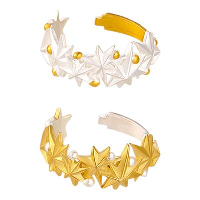 流星｜闪烁银星开口戒指