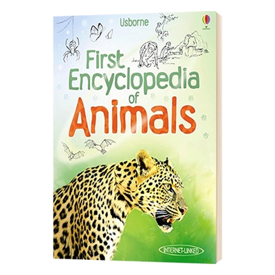 动物百科全书 英文原版 精装 First Encyclopedia of Animals Usborne尤斯伯恩 英文版儿童科普百科 进口原版英语书籍