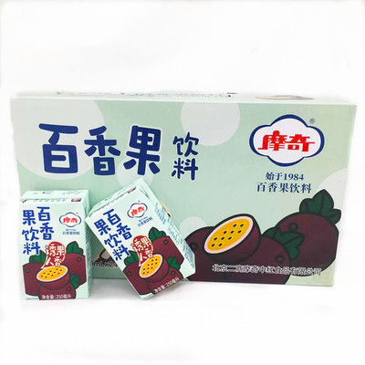 摩奇桃汁橘汁百香果250ml柠檬茶