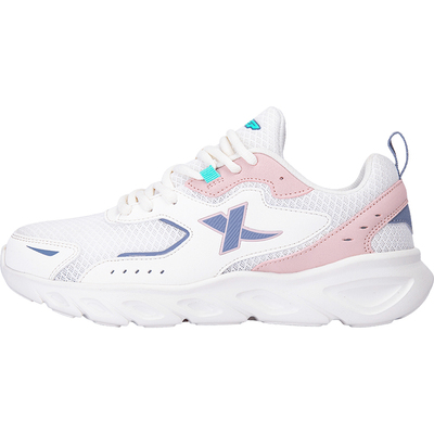 特步女鞋跑步鞋轻便透气运动鞋子