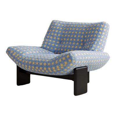 畔所/现代埃米简约设计师单人沙发椅高级休闲客厅书房卧室靠背椅