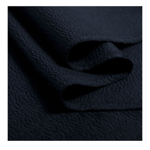 奢华系列● 100%纯山羊绒双面水波纹大衣面料 高端羊毛呢子布料