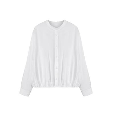 WMWM潮流假两件拼接衬衫