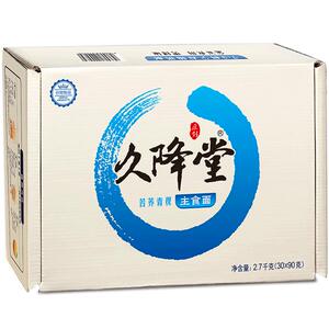 久降堂苦荞青稞面粗粮无添加蔗糖粗粮糖友代餐90袋送30袋