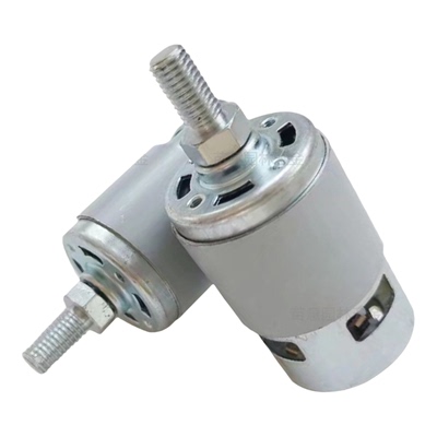 DIY自制割草机775高速大功率马达电机园林修枝打尖通用机头12v21v