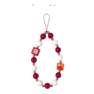 【高乐多】新年款手机挂绳2025年新款手机链红色手绳diy包包手链轻奢高级感手机壳挂饰网红同款可挂手腕