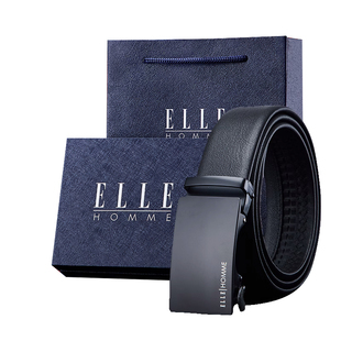 法国ELLE HOMME男士皮带真皮纯牛皮腰带男高档奢侈品2025新款名牌