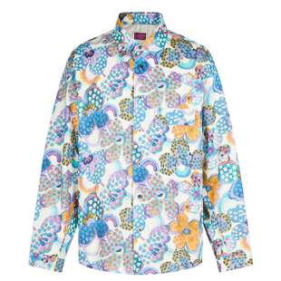 速写奥莱outlets男装春夏折扣新款衬衫宽松长袖休闲舒适时尚衬衣