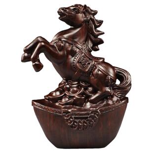 木雕十二生肖摆件全套实木质鼠牛虎兔龙蛇马羊猴鸡狗猪木制吉祥物