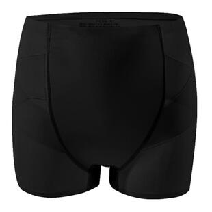 交叉提臀收腹裤强力收小肚子产后塑形束腰收胯翘臀无痕安全内裤女