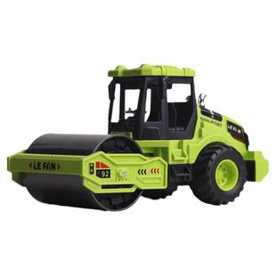 儿童大号挖掘机玩具车男孩挖土机工程车宝宝惯性滚轮压路机模型