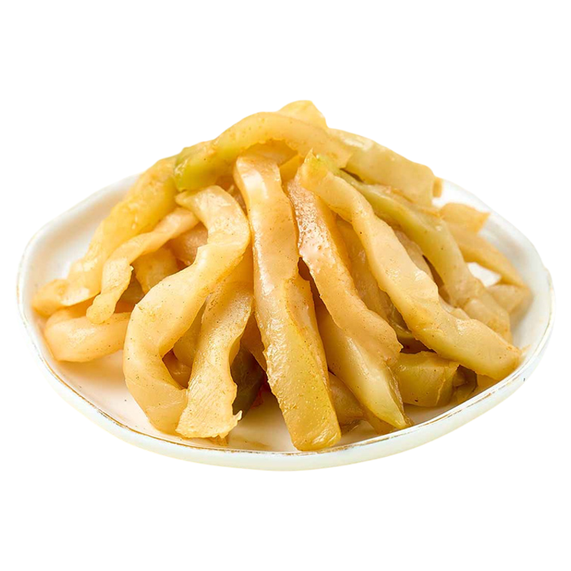 响当当鲜嫩榨菜丝清淡开味下饭菜咸菜小菜佐餐泡菜浙江榨菜芯涪陵