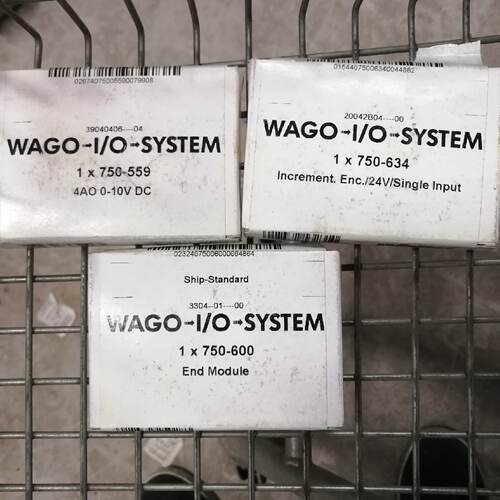 询价-WAGO万可IO模块，WAGO I/O 750模块