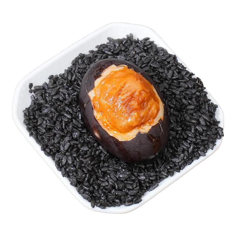 富邮乌汁烤鸭蛋乌饭汁浸泡黑鸭蛋