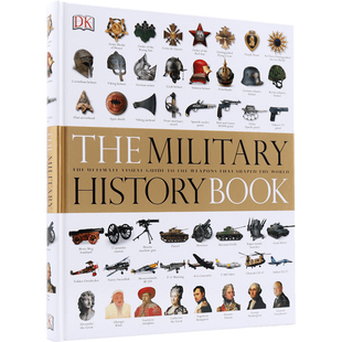 军事历史百科全书 DK大百科系列 The Military History Book 英文原版 精装 大开本 青少年英语阅读进阶 进口书正版