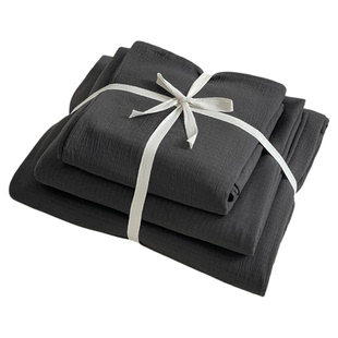 A类床上用品四件套纯棉全棉纯色被套被罩床笠学生宿舍床单三件套4