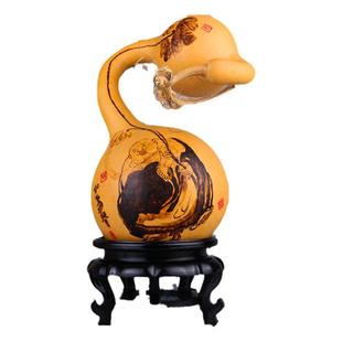 葫芦直播专拍福三源自然生长葫芦文玩手把件挂件蝈蝈罐手工艺摆件