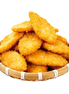 网红同款美味深海鳕鱼排空气炸锅专用半成品裹粉酥脆煎炸家用商用