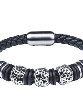 澳豪华貔貅手链黑曜石招财百搭