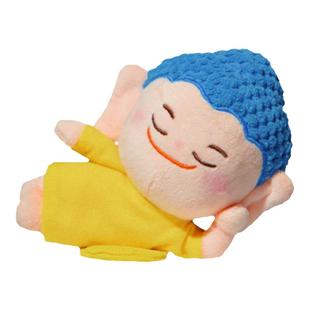 密密主文创毛绒卧佛磁吸站肩公仔磁力冰箱贴可爱公仔毛绒玩偶礼物