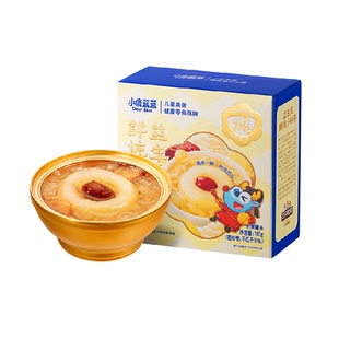 小鹿蓝蓝益生元鲜炖小碗梨砀山酥梨果汁饮料儿童营养健康品牌