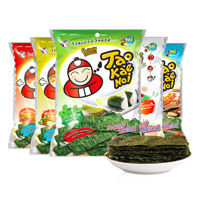 老板仔taokaenoi泰国进口海苔片