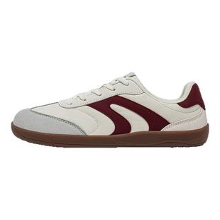 HOBIBEAR德训鞋男女宽楦赤足薄底2025秋冬4E宽头平步复古舒适防滑