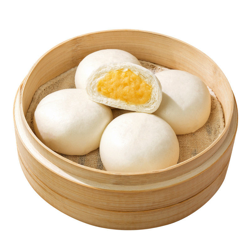 早餐早点包子速冻面点奶黄包豆沙