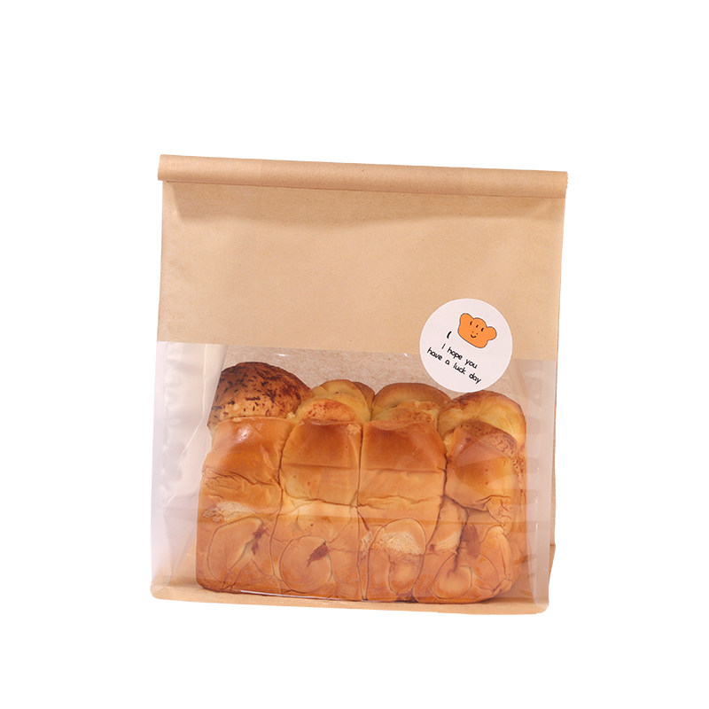 450g吐司包装袋食品防油袋零食袋