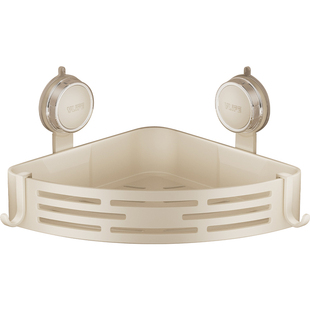 吸盘三角置物架卫生间厕所免打孔壁挂式三角篮浴室洗漱台收纳架子