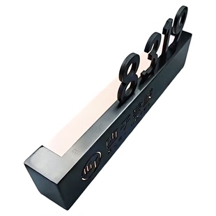 高档酒店客房民宿电竞宾馆房间号带灯不锈钢发光智能灯牌门牌定制