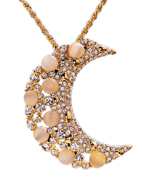 情人节礼物个性艺术毛衣链