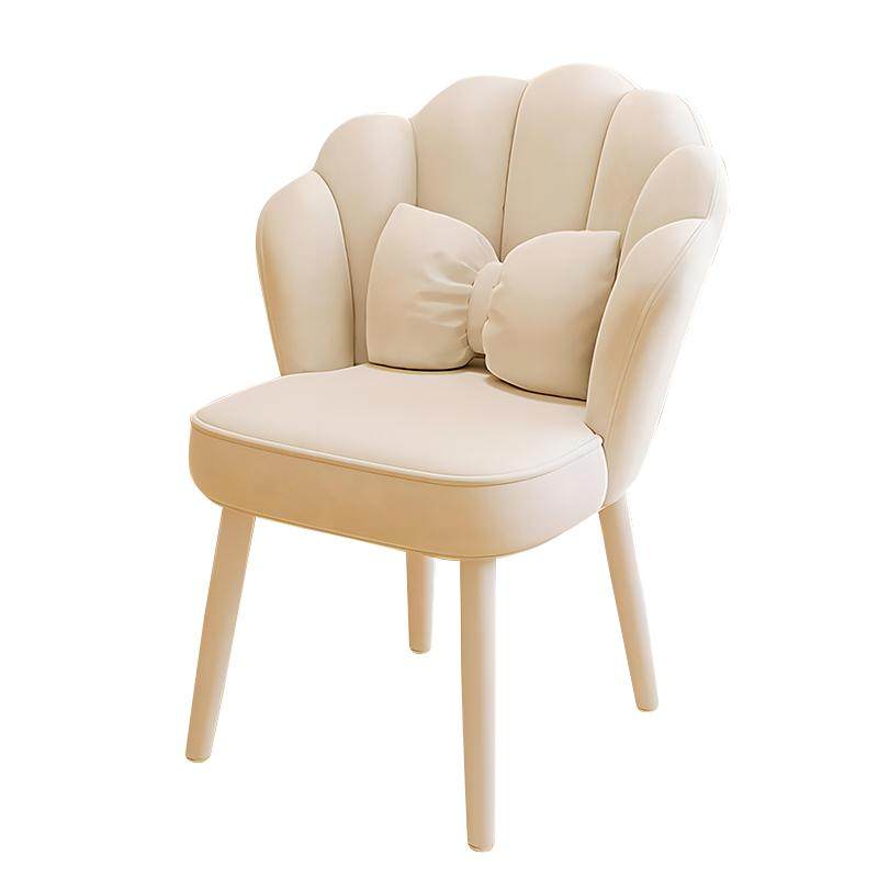 万虎奶油风椅子靠背轻奢