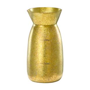 英国宝威玛纯钛白酒分酒器高颜值酒杯小盏酒壶高端酒杯子礼盒套装